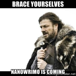 nanowrimoiscoming